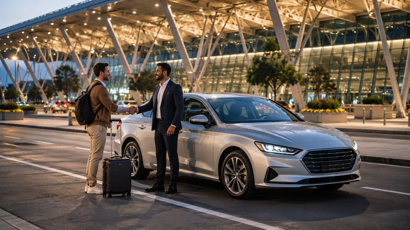 Easy Rental Albania airport vehicle handover