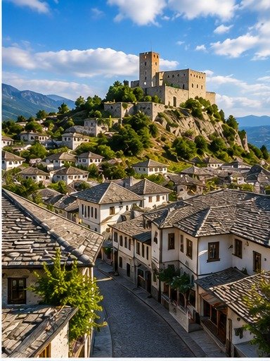 Historic stone city of Gjirokastër